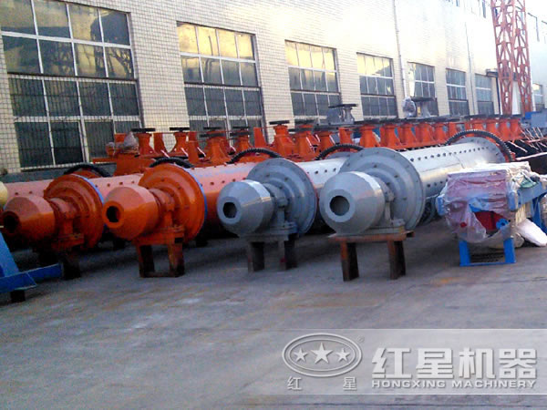 間歇球磨機廠區圖